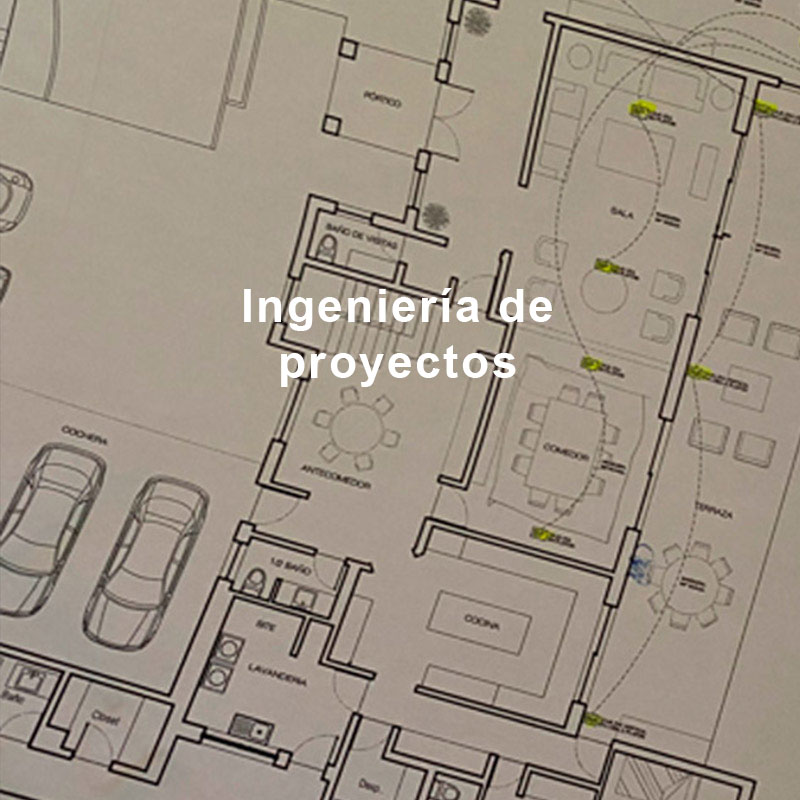 Ingeniería de proyectos - Conozca el servicio especializado de diseño e instalación de sistemas inteligentes que tenemos para Arquitectos y encargados de proyectos. 